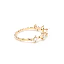 Diamond Baguette Diagonal Ring