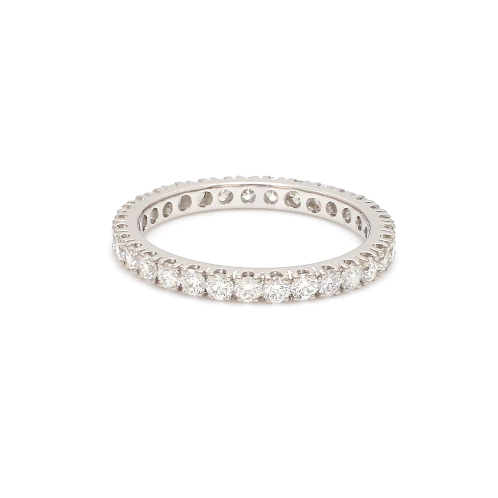 Diamond Round Eternity Ring