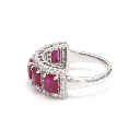 Ruby Five Stone Ring