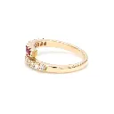 Ruby Twist Ring