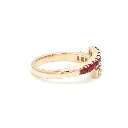 Ruby Twist Ring