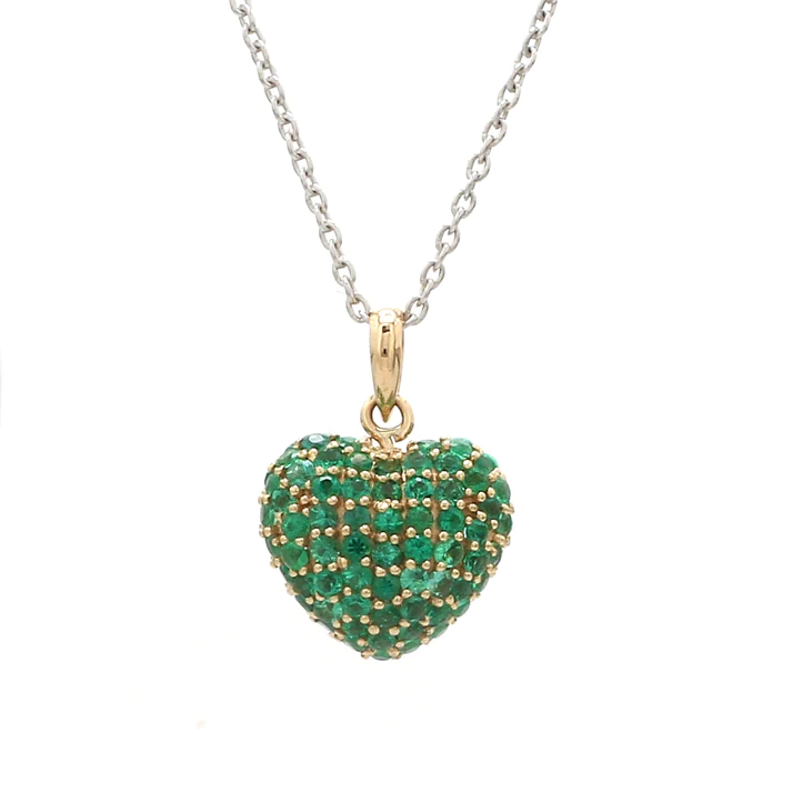 Emerald Heart Pendant