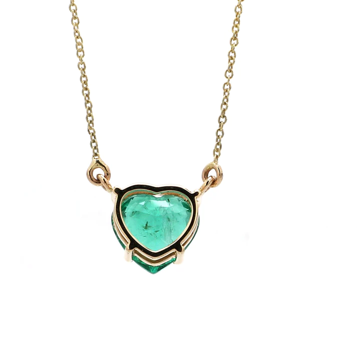 Emerald Heart Pendant