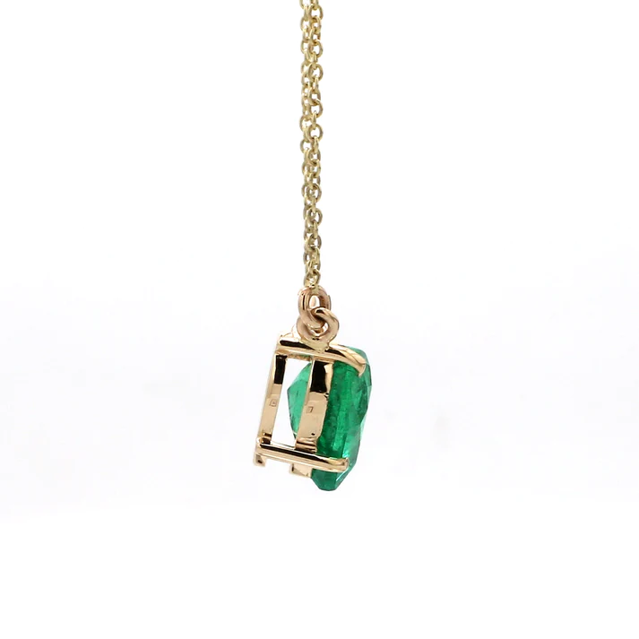 Emerald Heart Pendant