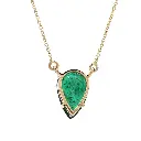 Emerald Pear Pendant