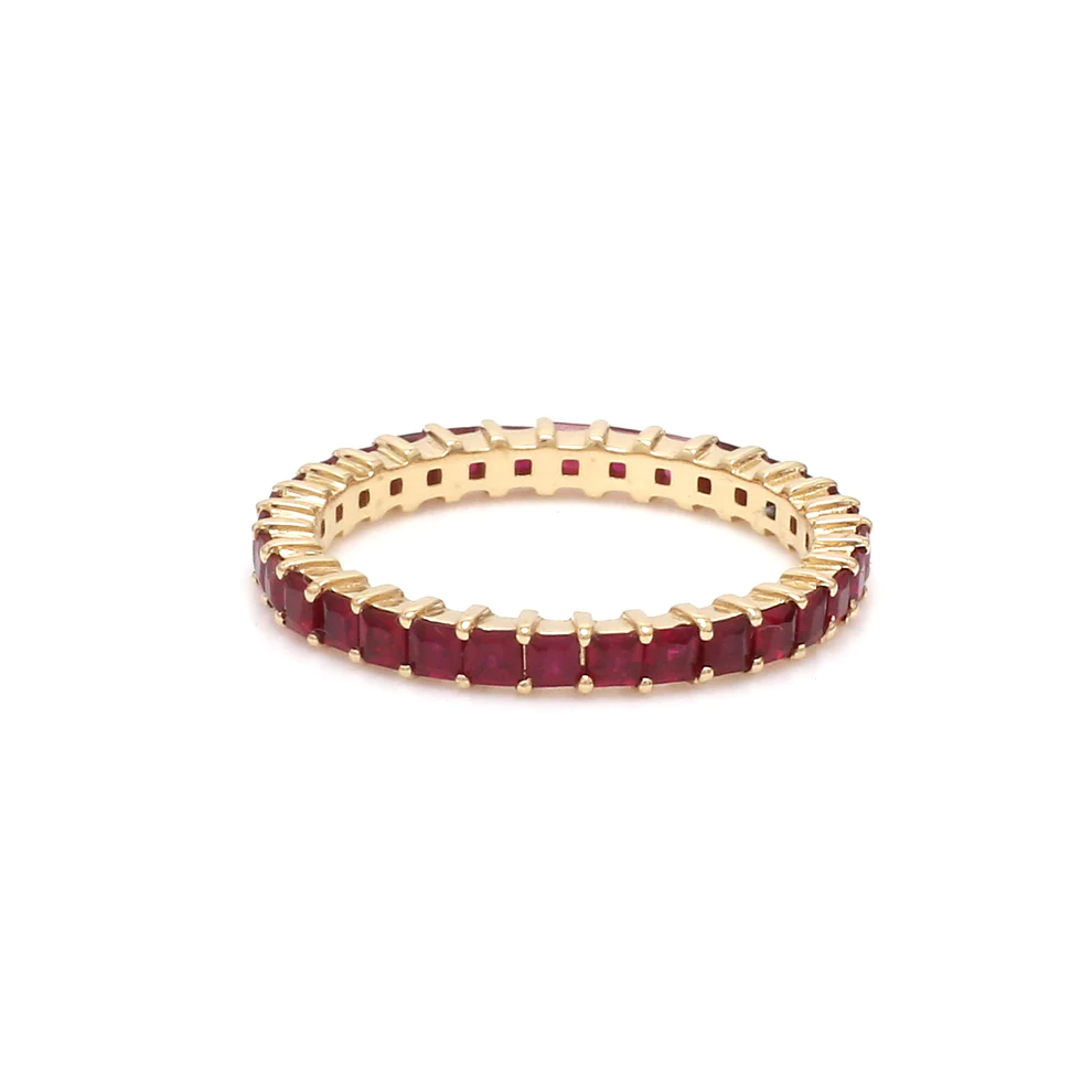 Ruby Princess Eternity Thin Band