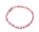 Pink Sapphire Mix Shape Bracelet