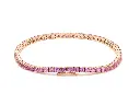 Pink Sapphire 2.50MM Bracelet