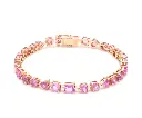 Pink Sapphire Mix Shape Bracelet