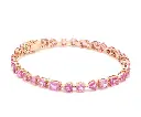 Pink Sapphire Mix Shape Bracelet