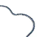 Blue Sapphire Big Round Tennis Necklace