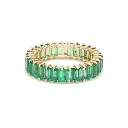 Emerald Baguette Vertical Ring