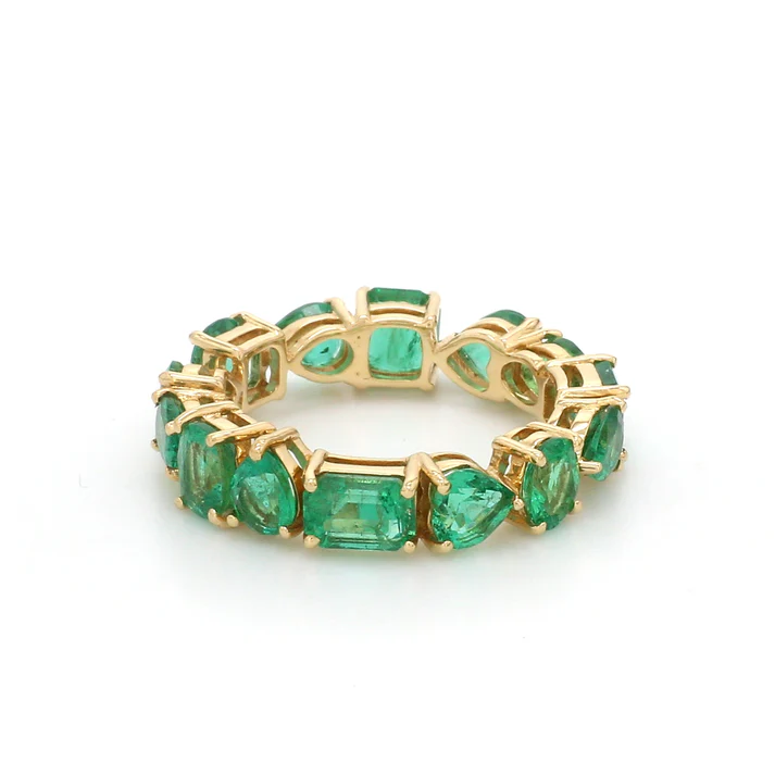 Emerald Mix Shape Ring