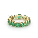 Emerald Mix Shape Ring