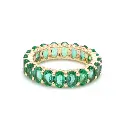 Emerald Oval Eternity Ring