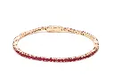 Ruby Round Bracelet