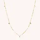 Sparkle Drop Diamond Necklace