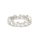 Diamond Mix Shape Eternity Ring