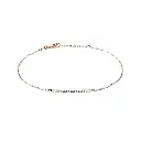 Thin Diamond Bar Simple Bracelet