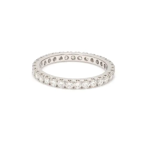 Diamond Round Eternity Ring