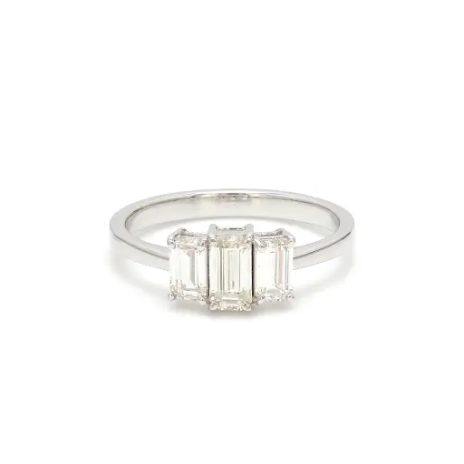 Diamond Three Stone Ring